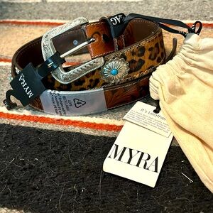 Brand new Myra Leather Belt
